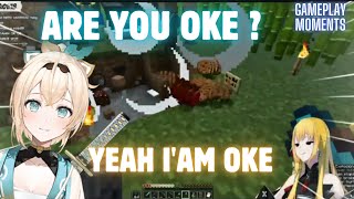 KAELA MOMENT IN MINECRAFT HARDCORE Gameplay Moments [upl. by Dyrrej]