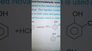 Bakelite  phenol formaldehyde resin। Organic Chemistry reaction। NEET 2022 [upl. by Jasper772]