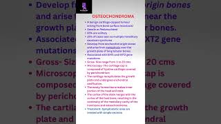 OSTEOCHONDROMA pathologyacademy draditikumar neetpg mbbs [upl. by Imer]