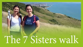 The 7 Sisters walk via Eastbourne and Beachy Head  4K  Berwick to Seaford walk  🇬🇧 Hiking UK [upl. by Setsero]