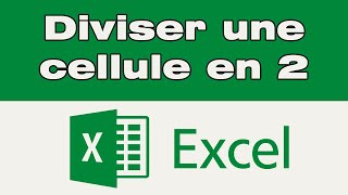 Comment diviser une cellule en deux sur Excel 📊 [upl. by Amsab]