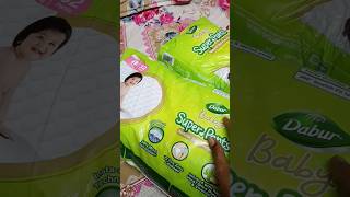 Dabur Baby Super Pant Diapers Review 67  daburdiaper superbottoms diaperreview minivlogtamil [upl. by Nnylylloh]