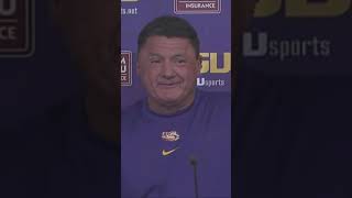 Ed Orgeron on life after LSU He’s taking his girlfriend to Destin “The boys have to stay home” [upl. by Ttej792]