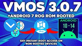 VMOS Pro Root v307  Custom ROM Gaming ROG 74 [upl. by Burrow623]