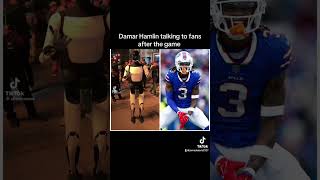 Damar Hamlin talking to fans explore explorepage damarhamlin [upl. by Attem]