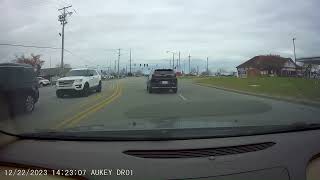 Crazy Driver Plainfield Indiana 12 22 2023 [upl. by Ytsirk]