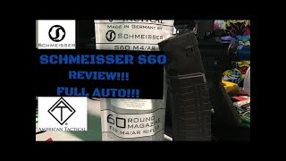 Advanced Armalite Firearms LLC AAF Review  ATI SCHMEISSER S60  Full Auto Feed [upl. by Helmer794]