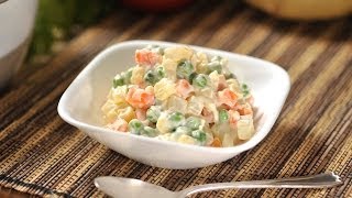 Receta de Ensaladilla Rusa  ¿Cómo hacer Ensaladilla Rusa  Ensaladilla Rusa [upl. by Eninnaej]