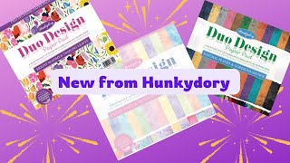 3 new Duo Design pads  Hunkydory [upl. by West]