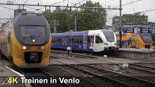 Treinen in Venlo  17 augustus 2018  Ultra HD 4K [upl. by Lynnea]