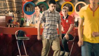 The Inbetweeners Movie Dance Scene HD [upl. by Namsaj]