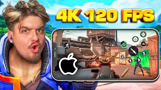 FIRST LOOK AT VALORANT MOBILE iOS GAMEPLAY 4K 120 FPS [upl. by Phonsa]