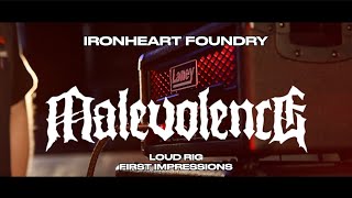 Malevolence  Laney Ironheart Foundry DUALTOP  LOUD RIG first impressions with Josh amp Kon [upl. by Ycnan]