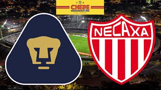 PUMAS VS NECAXA EN VIVO JORNADA 4 TORNEO CLAUSURA 2024 LIGA BBVA MX [upl. by Cacie]