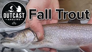 Northern Ontario Late Fall Trout Fishing [upl. by Stedmann612]