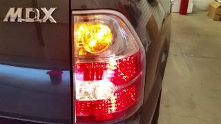 20012006 Acura MDX  Brake Turn Signal Reverse Tail Lights  Testing After Changing Bulbs [upl. by Neeruam]