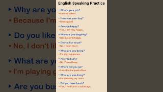 500 Simple Questions And Answers  English Speaking Practice  Speak English Fluently ✅ [upl. by Tiemroth]