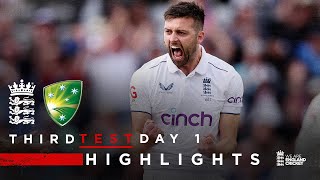 Wood Takes 534 amp Marsh Hits Ton  Highlights  England v Australia Day 1  LV Insurance Test 2023 [upl. by Keel267]