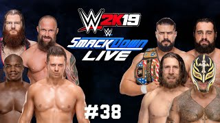 WWE 2k19 Universe Mode  Episode 38  Smackdown [upl. by Hanala]