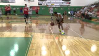 Detrick Mostella 360 dunk in Rocky Top League [upl. by Anikehs]