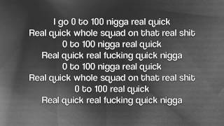 Drake  0 to 100  The Catch Up Lyrics On Screen [upl. by Aeriell]