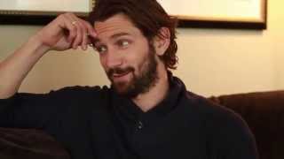 Michiel Huisman talks The Age of Adaline responds to Anna Kendrick sort of [upl. by Wandis]