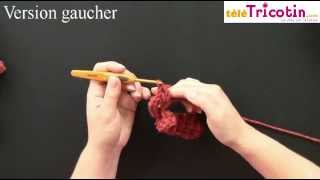 CROCHET Tirebouchon pour GAUCHERS [upl. by Ettenwad]