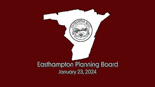 Easthampton Planning Board 12324 [upl. by Comethuauc624]