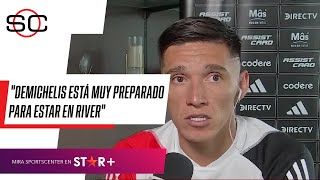 quotENZO PÉREZ ME DEJÓ MUCHO COMO PERSONAquot Matías Kranevitter mano a mano con SportsCenter [upl. by Schlessinger]