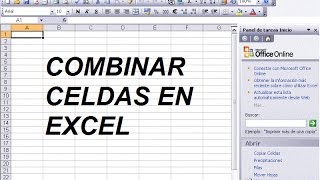 Celdas Excel  Combinar Celdas En Excel  Excel  Como Combinar Celdas En Excel  Excel Dividir [upl. by Asirak]