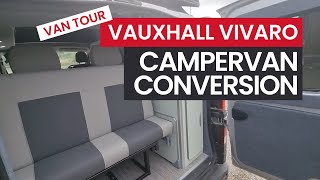 VAN TOUR Vauxhall Vivaro Bespoke Campervan Conversion [upl. by Carri]