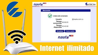 Así puedes tener internet ilimitado en Cuba Nuevo método con ETECSA Pasos a seguir [upl. by Dielu]