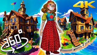 Find MISS DELIGHT Poppy Playtime 3 in the magical world of virtual reality 360 VR part 2 [upl. by Yelrak]