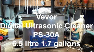 Vevor Digital Ultrasonic Cleaner PS30A 65 litre 17 gallons [upl. by Aelegna]