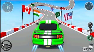 Muscle Car Stunts  Ramp Car Racing  Android Gameplay [upl. by Clarisa]