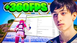 How PROS Boost FPS amp Reduce Input Delay in Fortnite ✅ HUGE FPS BOOST [upl. by Imac367]