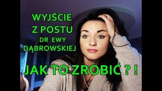 🔮 Wyjście z Postu Dr Dąbrowskiej  moje doświadczenia [upl. by Ahsiad]