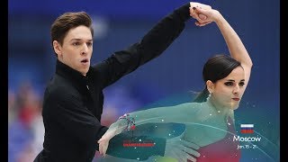 Sara Hurtado amp Kirill Khaliavin ESP  EuroFigure Moscow 2018 [upl. by Aicirtal]