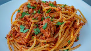 SPAGHETTI TONNO E POMODORO Ricetta Facile  Fatto in Casa da Benedetta shorts [upl. by Sucitivel]