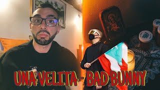 REACCION  BAD BUNNY  Una Velita Visualizer [upl. by Earvin]