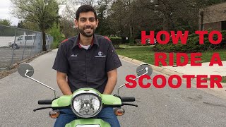 How to ride a scooter  tips tricks and more [upl. by Lledraw]