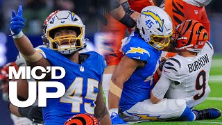 Micd Up Tuli Tuipulotu Sacks Bengals QB Joe Burrow  LA Chargers [upl. by Esyle567]