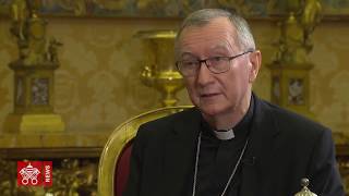 Cardinal Parolin speaks about clerical sexual abuse in Ireland [upl. by Egdamlat]