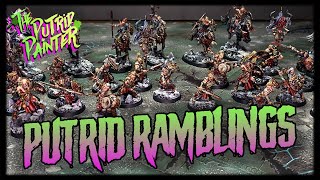 Putrid Ramblings No 11  August update with Age of Sigmar and Moonstone [upl. by Swann]