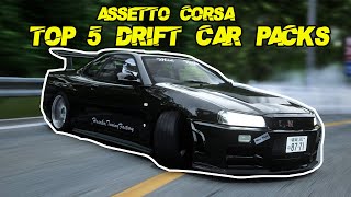 Assetto Corsa Top 5 Drift Car Packs 2022  Best Car Packs Part 2 [upl. by Marcin]