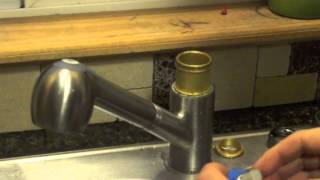 DIY Fix  Replacing leaking cartridge on Price Pfister kitchen pull out faucet [upl. by Astor]