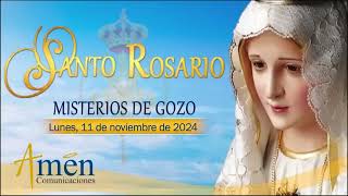 Santo Rosario en Audio l Misterios de Gozo l Amen Comunicaciones [upl. by Ojillek291]