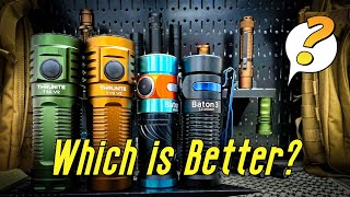 Olight Baton 3 vs Thrunite T1S V2 Which EDC Flashlight Deserves Your Pocket [upl. by Arret]