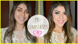 Maquillaje GLAMUROSO de Cumpleaños♡ Pautips [upl. by Sikorski]