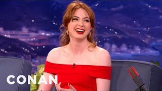 Karen Gillan Teaches Conan Scottish Phrases  CONAN on TBS [upl. by Auberon85]